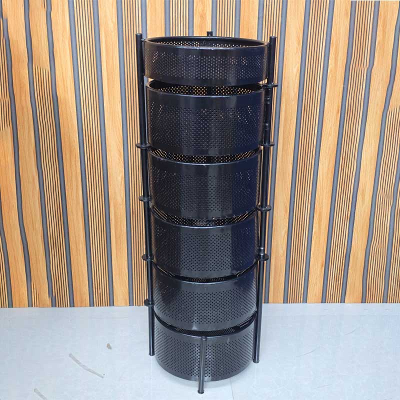 6 Layer Round Shape Kitchen Rack - Image 4
