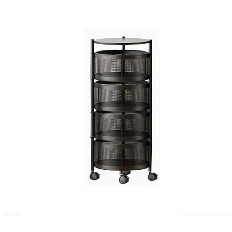 4 Layer Round Shape Kitchen Rack - Image 4
