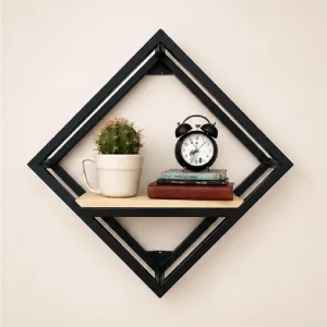 Modern Diamond Wall Shelf